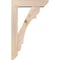 Ekena Millwork Olympic Slat Smooth Bracket w/ Offset Brace, Douglas Fir, 5 1/2"W x 20"D x 32"H BKT0604X20X32OLY06SDF - alternate 3